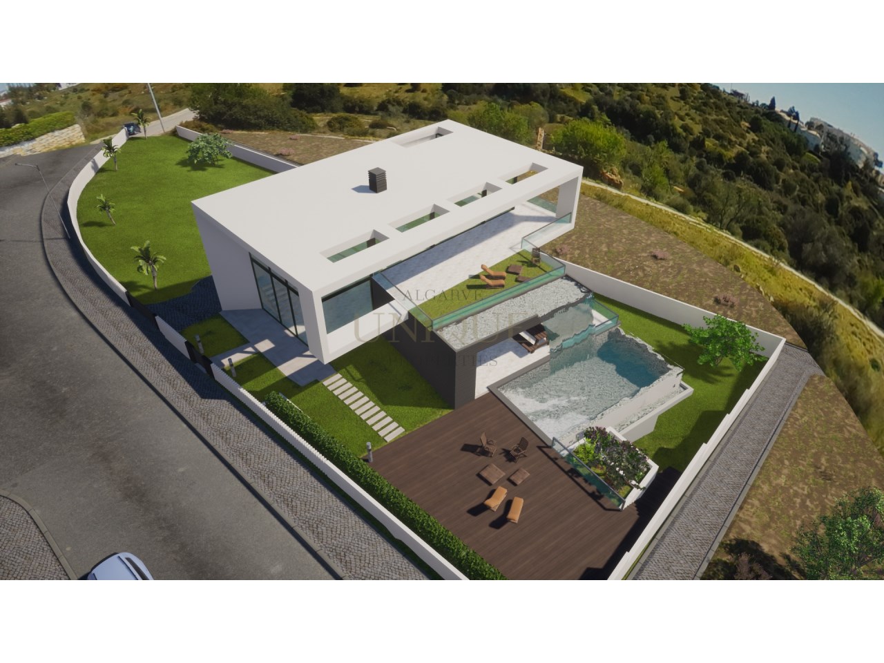 Moradia de luxo em construção