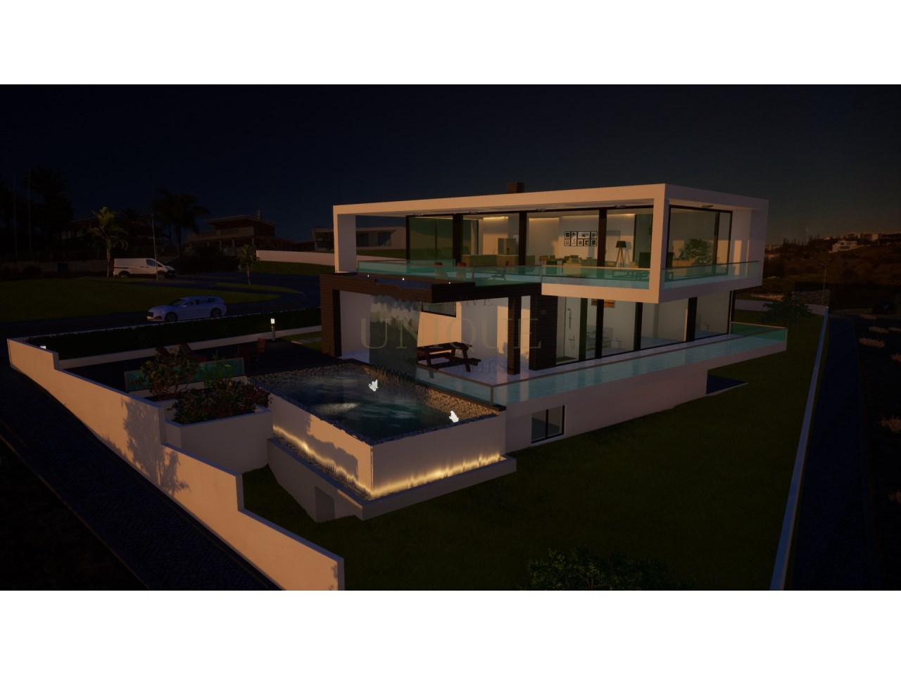 Moradia de luxo em construção