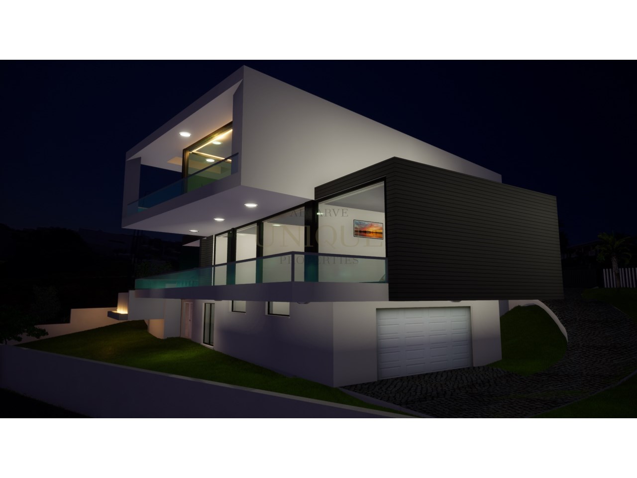 Moradia de luxo em construção