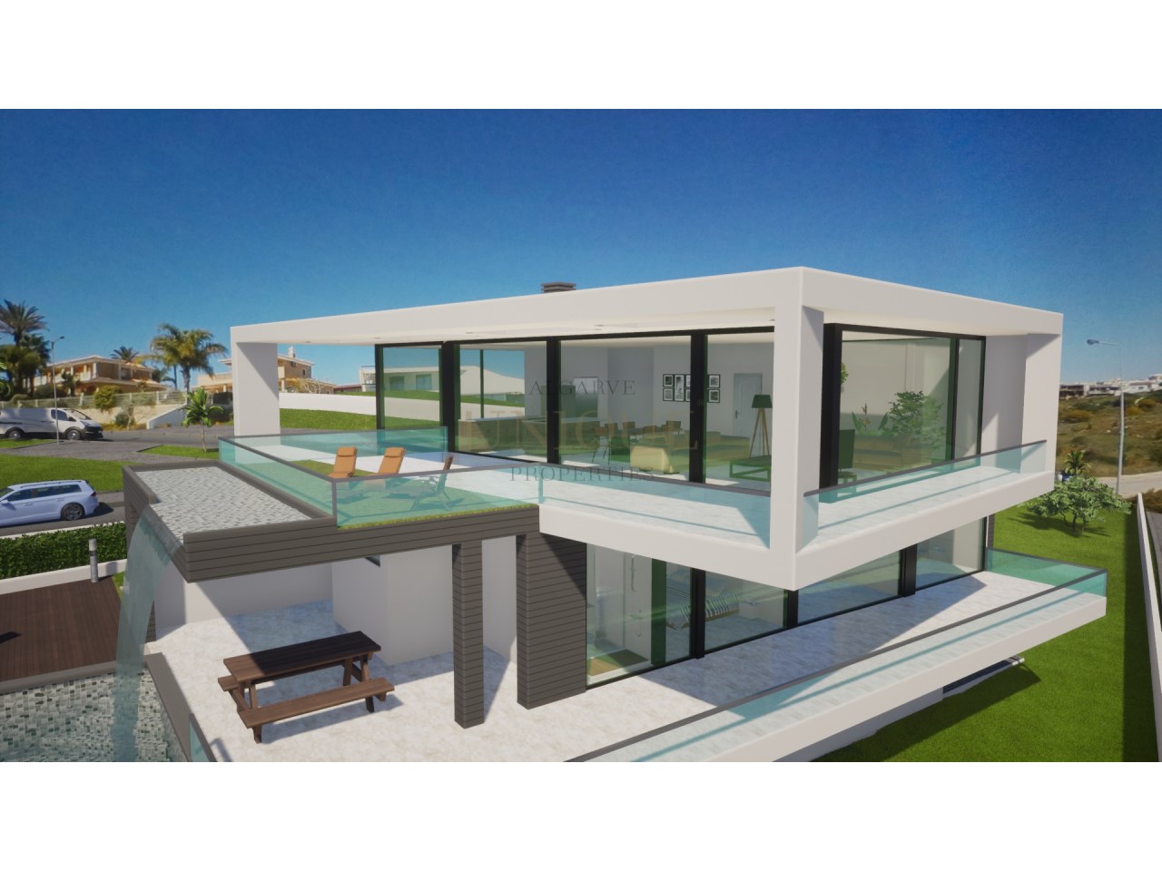 Moradia de luxo em construção