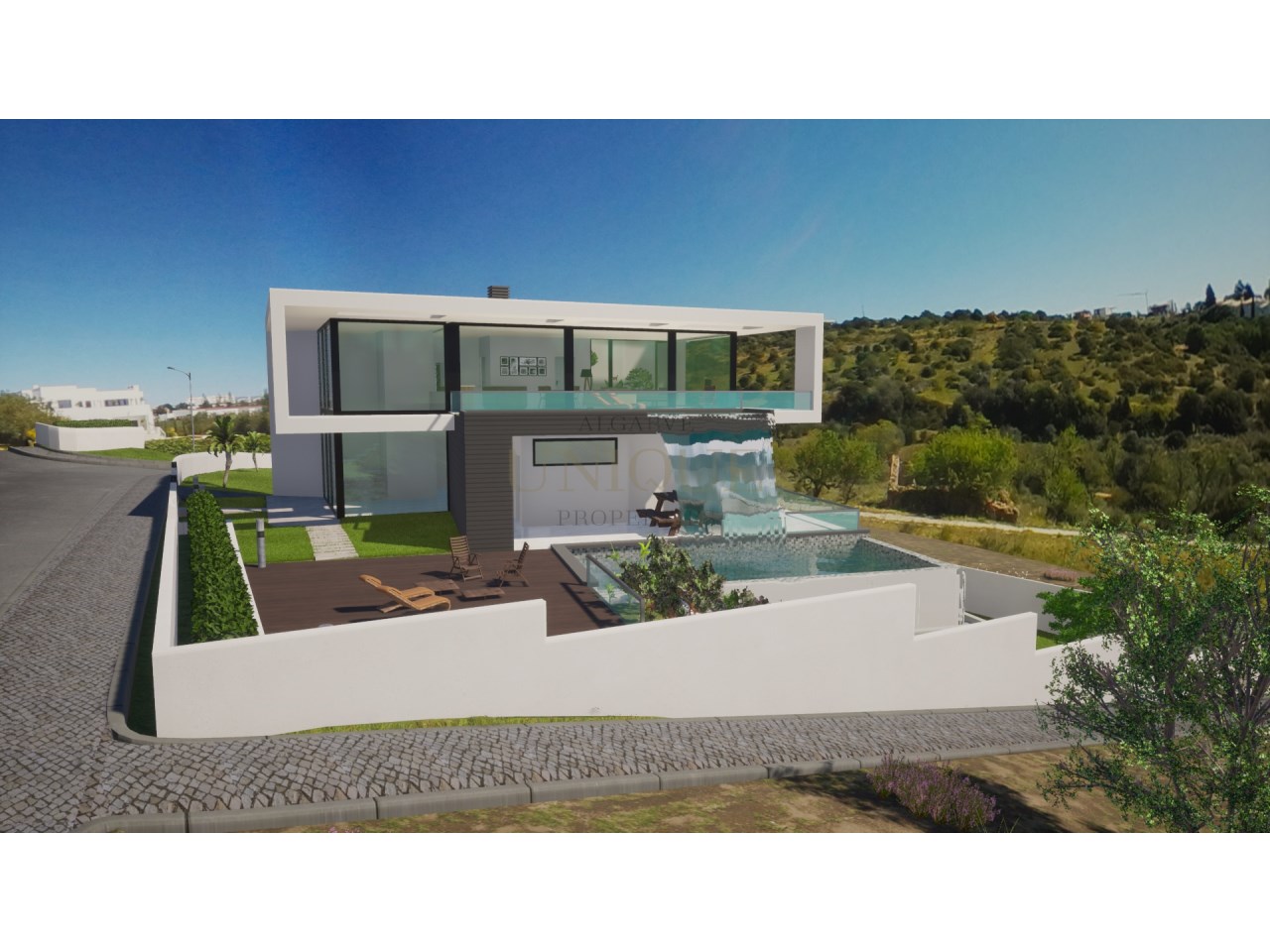 Moradia de luxo em construção