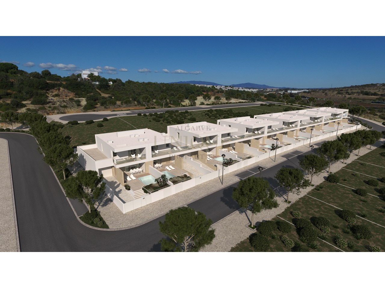 Novas moradias em banda T3 em Lagos