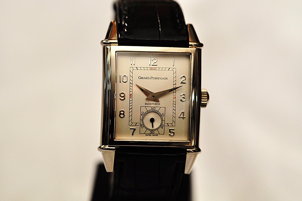 Relógio de pulso em ouro branco