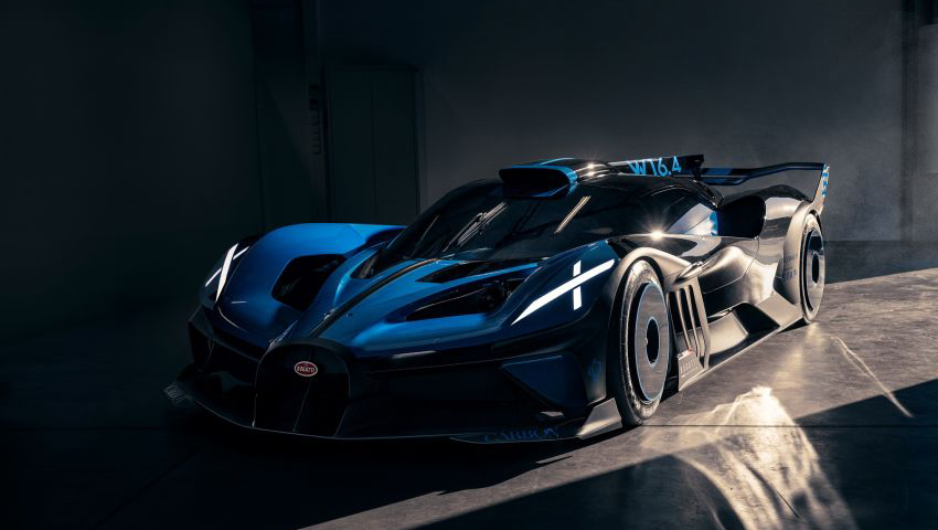 Bugatti Bolide o poder de 1.850 cv